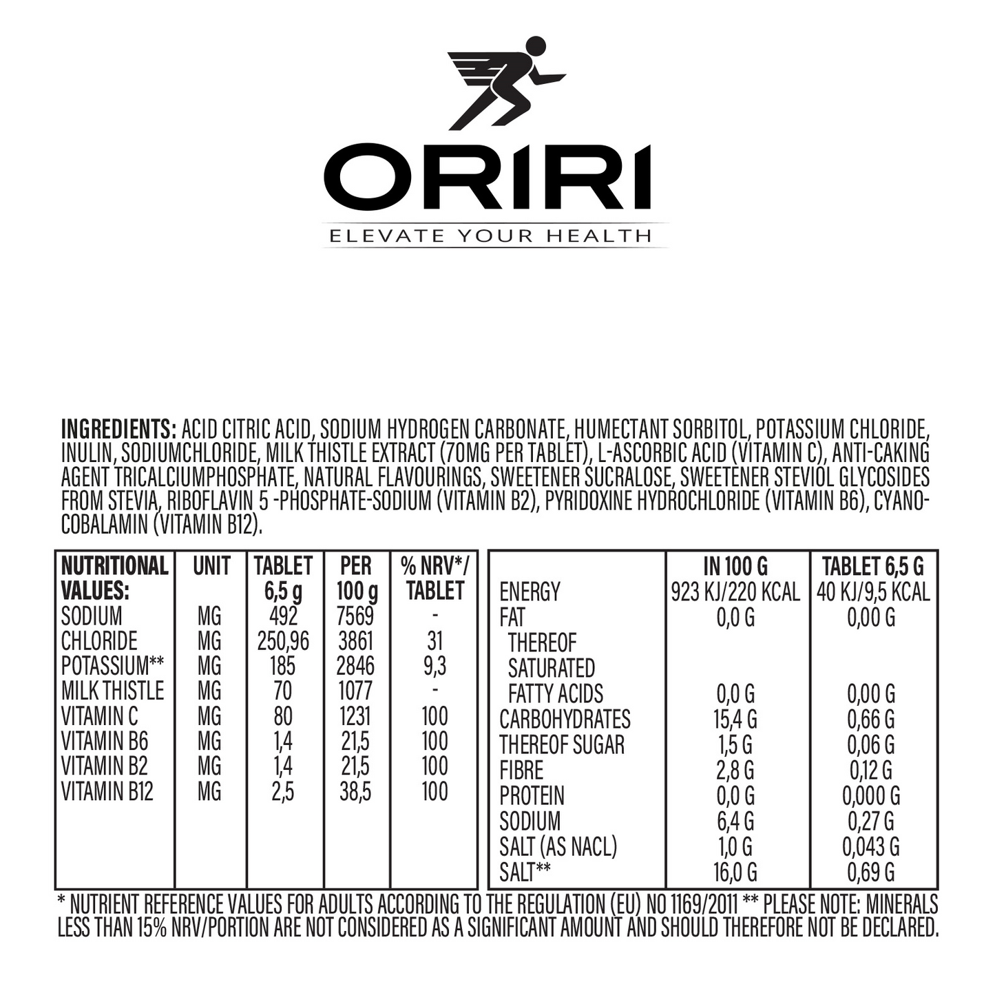 
                  
                    ORIRI Anti Hangover - Tablets
                  
                